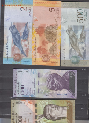 Венесуэла боны фауна 10шт (пресс) до 30 10 - 306в