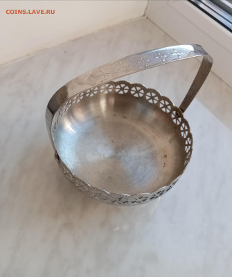 Вазочка мельхиоровая красивая до 31.10.25 в 22:00 по мск - IMG_20251025_142448