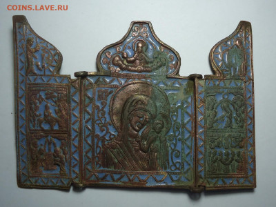 Складень "Богоматерь Казанская"  19в. - 01.JPG