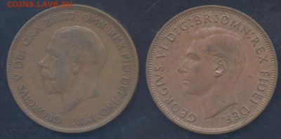 Британия 1 пенни 1949 г.27.10.2025 г. 22 -00 МСК. - Британия1