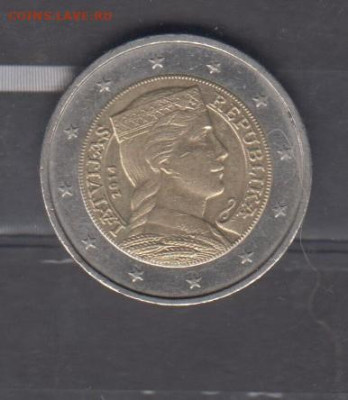 Латвия 2014 2 евро до 31 10 - 35а