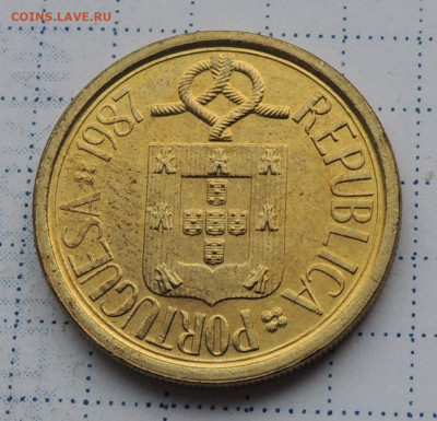 Португалия 10 эскудо 1987 юбил. до 2.11.2025 - Португалия 10 эскудо 87 .JPG