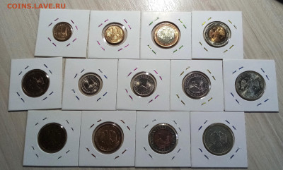 Лот 1991-1993 г = 13 шт ( без повтров) все unc до 31.10 - гл2