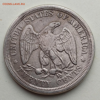 20 центов США 1875 года (Филадельфия?). Подлинность. - Ga7F46aZY1w9MFXNt1HITQ9pJRokpXFS9edyxiZ8_pLRKE3onBn3Pxg4KalWf2dEQlsyARdmYGPV4S6if0p9mULO
