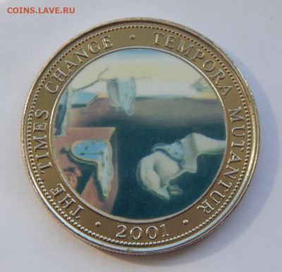 250 шиллингов 2001 года. Сомали. С. Дали, Постоянство памяти - DSCN9321.JPG