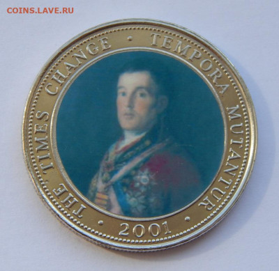 250 шиллингов 2001 года. Сомали. Ф.Гойя, Герцог Веллингтон - DSCN9309.JPG