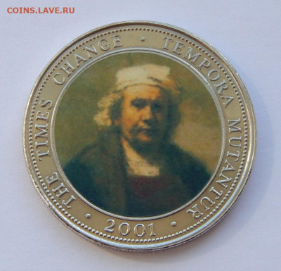 250 шиллингов 2001 года. Сомали. Рембрандт, Автопортрет - DSCN9283.JPG