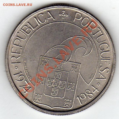 ПОРТУГАЛИЯ 25 ЭСКУДО 1984 РЕВОЛЮЦИЯ ДО 24.02.12-21МСК (1510) - img421