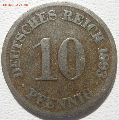  Империя 10 пфеннигов 1893 J до 31.10. - IMG_4392.JPG