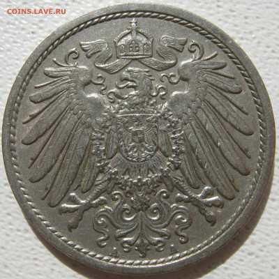  Империя 10 пфеннигов 1913 A до 31.10. - IMG_4475.JPG