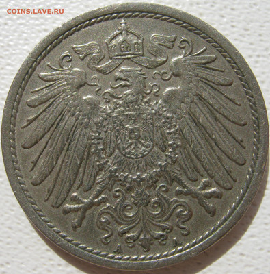  Империя 10 пфеннигов 1915 A до 31.10. - IMG_4495.JPG