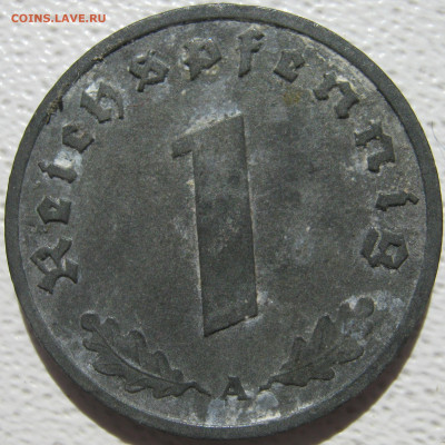  3 рейх 1 рейхспфенниг 1943 A до 31.10. - IMG_3695.JPG