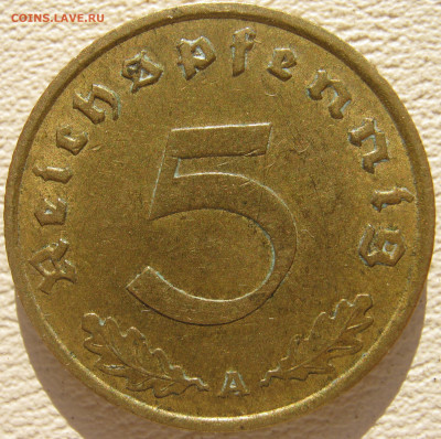  3 рейх 5 рейхспфеннигов 1939 A до 31.10. - IMG_3490.JPG