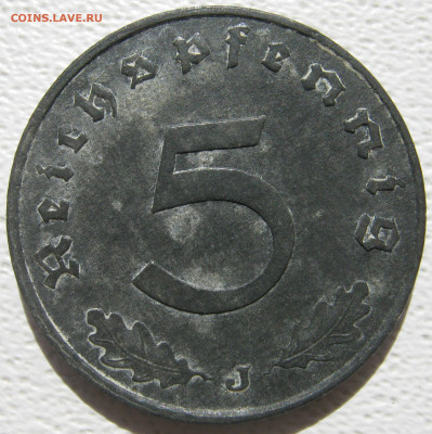  3 рейх 5 рейхспфеннигов 1940 J до 31.10. - IMG_3733.JPG