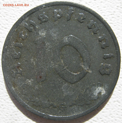  3 рейх 10 рейхспфеннигов 1940 G до 31.10. - IMG_3779.JPG