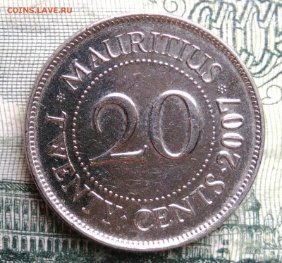 Маврикий 20 центов 2007 года до 03.11.2025 - IMG_20251024_213511