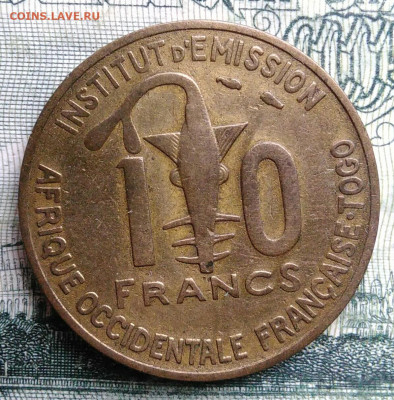 Того 10 Франков 1957 года до 03.11.2025 - IMG_20251029_002123