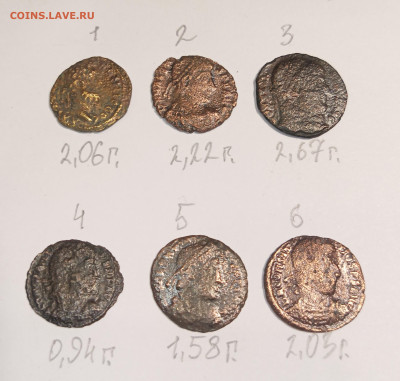 Шесть римских медяков в предсмертном состоянии. - IMG_20251029_103106