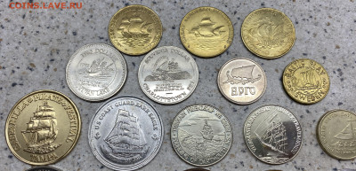 ФИКС! жетон медаль Морская тематика Корабль Парусник Флот - IMG_4227.JPG