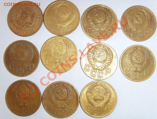 5 копеек 1931,1949,1952,1953,1954 - SDC11664