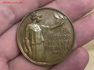 Германия, медаль за выдающиеся достижения. 1930 г. UNC - IMG_6474