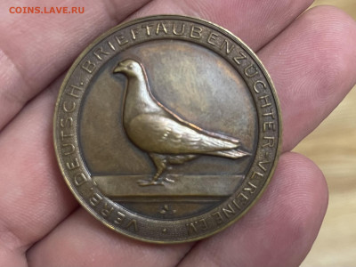 Германия, медаль за выдающиеся достижения. 1930 г. UNC - IMG_6473