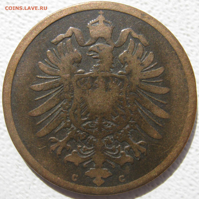  Империя	2 пфеннига 1876 C до 01.11. - IMG_4054.JPG