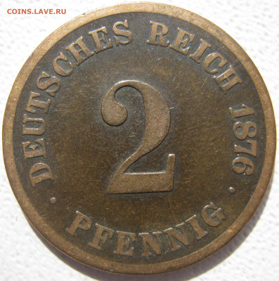  Империя	2 пфеннига 1876 C до 01.11. - IMG_4053.JPG