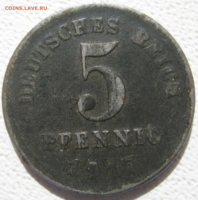  Империя 5 пфеннигов 1917 до 01.11. - IMG_4245.JPG