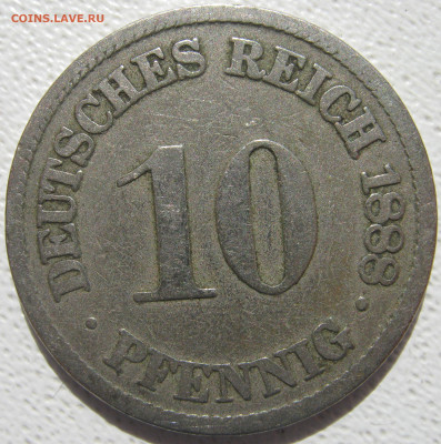  Империя 10 пфеннигов 1888 A до 01.11. - IMG_4368.JPG