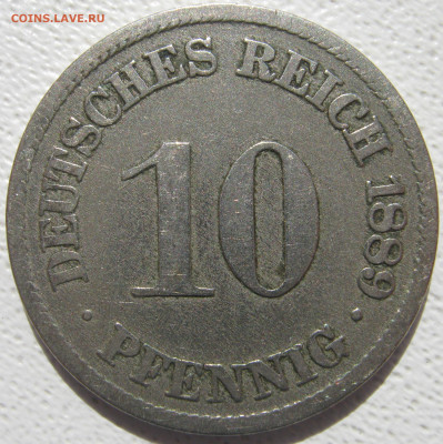  Империя 10 пфеннигов 1889 A до 01.11. - IMG_4376.JPG