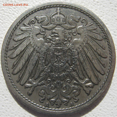  Империя	10 пфеннигов 1908 A до 01.11. - IMG_4443.JPG