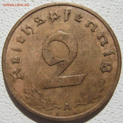  3 рейх 2 рейхспфеннига 1937 A до 01.11. - IMG_3711.JPG
