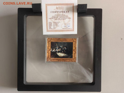 500фр 2019 Камерун Рембрандт - Урок анатомии доктора Тульпа - Ю Рембрандт Тульп-3