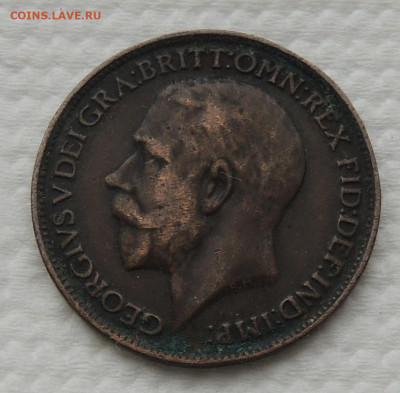 Великобритания 1 фартинг 1917 до 2.11.2025 - Великобритания 1 фартинг 1917 .JPG
