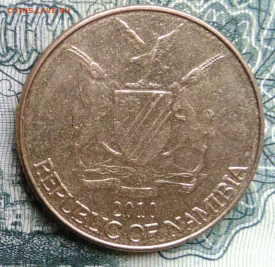 Намибия 1 доллар 2010 года до 03.11.2025 - IMG_20251029_181940