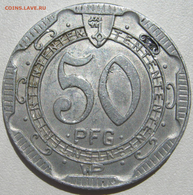 Германия Зост нотгельд 50 пфеннигов 1920 священник до 01.11. - IMG_0074.JPG