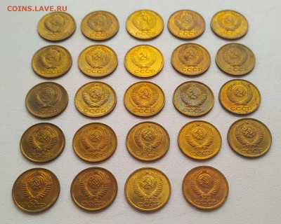 1 копейка 1968-1991 - 24 шт. яркий unc до 02.11.25 - IMG_20251030_143552