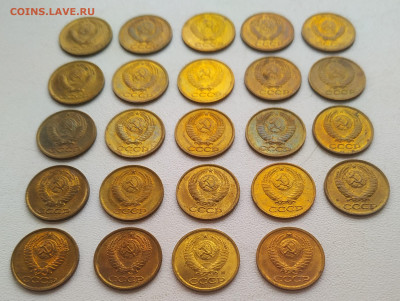 1 копейка 1968-1991 - 24 шт. яркий unc до 02.11.25 - IMG_20251030_143449