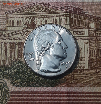 4 доллара 2024 года (D) ПАУЛИ МЮРРЕЙ До 05.11 - 20250215_201512