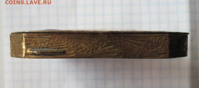 Пудреница с эмалью - П08