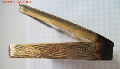 Пудреница с эмалью - П06