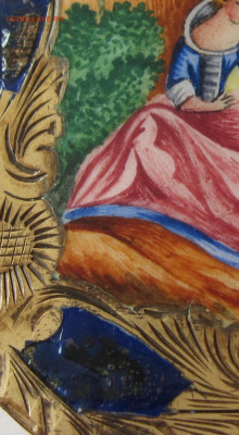 Пудреница с эмалью - ФП01