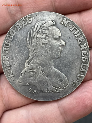 1 талер 1780 года, Австрия. Рестрайк. До 1.11 - IMG_6543
