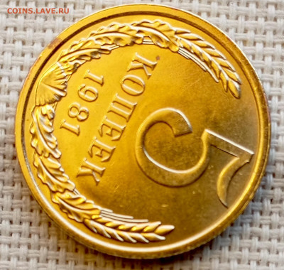 5 копеек 1981 года Штемпельный Блеск до 1.11 в 22.00 - 1761829902368