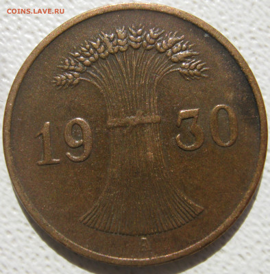  Веймар 1 рейхспфенниг 1930 A до 02.11. - IMG_4725.JPG