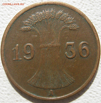  3 рейх 1 рейхспфенниг 1936 A до 02.11. - IMG_4823.JPG