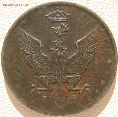 Польша германская оккупация ПМВ 20 фенигов 1918 до 11.10. - IMG_3587.JPG