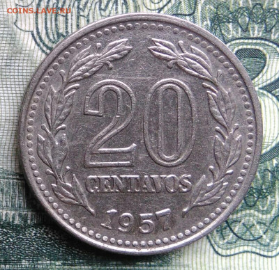 Аргентина 20 сентаво 1957 года до 03.11.2025 - IMG_20251030_223823