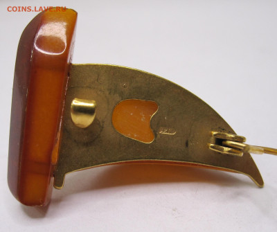 Брошь "Парусник" Янтарь СССР до 01.11 - 006.JPG